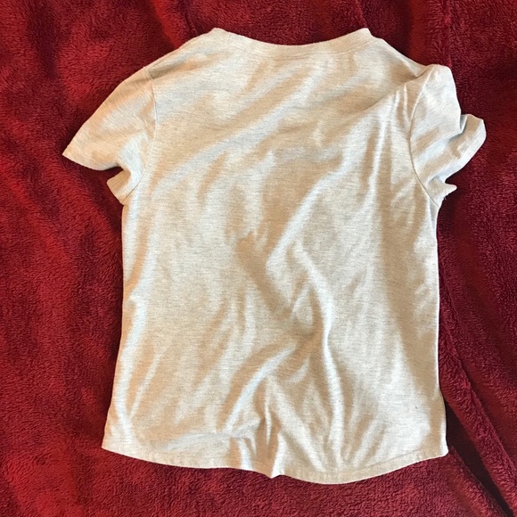 Modern Lux Gray Graphic Pocket Tee - Size: XS - Picture 3 of 4
